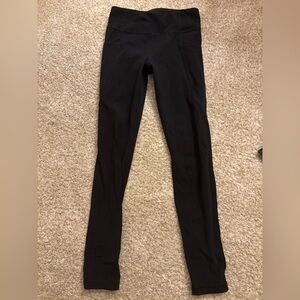 Athleta girl leggings with pockets